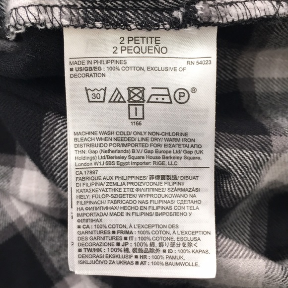 Banana Republic | Vegan Leather Flannel Dress - Picture 8 of 8